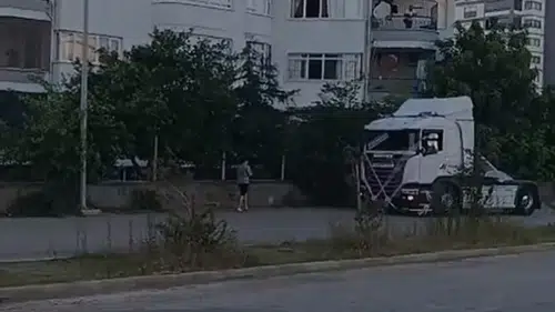 Düğün konvoyunda havalı korna çalan 8 kamyon sürücüsüne 168 bin TL ceza