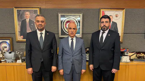 Kirişci, Kahramanmaraş Heyetini Meclis'te Ağırladı
