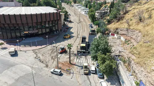 Kahramanmaraş'ta Nursultan Nazarbayev Bulvarı, modern ulaşım için yenileniyor!