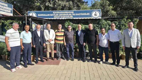 AK Parti Kahramanmaraş İl Başkanı Gül’den Bakkallar Odasına Ziyaret