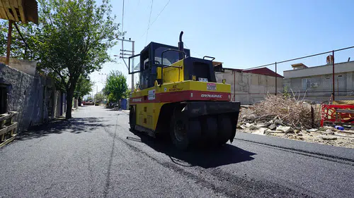 Gençosman Mahallesi’nde Asfalt Mesaisi Sürüyor