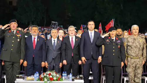 Kahramanmaraş'ta 15 Temmuz Ruhu Meydanlara Taştı
