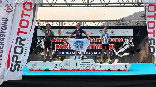 Kahramanmaraş’ta Dağ Bisikleti Yarışının İlk Günü Tamamlandı