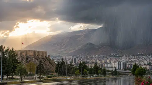 Kahramanmaraş’ta Hava Değişiyor Yağış Kapıda