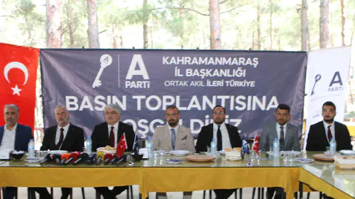 Anahtar Parti’den Kahramanmaraş’ta Basın Buluşması