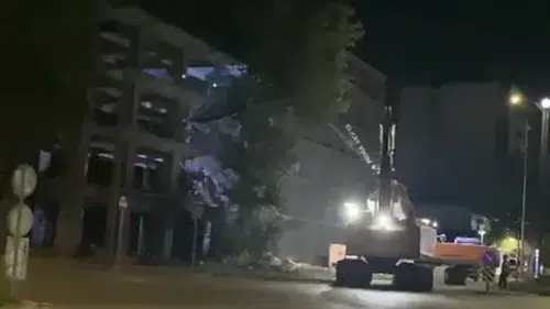 Trabzon Bulvarı'nda Kalan Son Yapı da Yıkıldı!