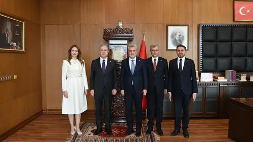 MHP Heyetinden Başkan Fırat Görgel’e Yatırım Ziyareti