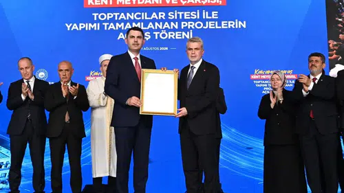 Kahramanmaraş'ta Türkiye'nin ilk Yeşil Ruhsatı'nın sahibi Karbon Yutak Alanı açıldı