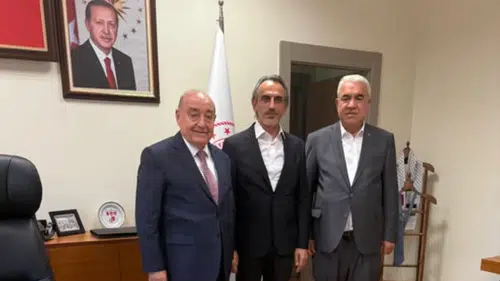 Kahramanmaraş ve Gaziantep esnafından Ankara teması