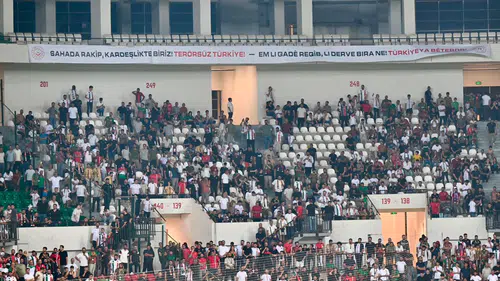 İki bakanlıktan Süper Lig maçında kardeşlik mesajı