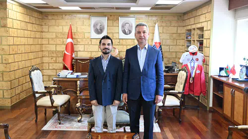 Mehmet Han Çolak’tan KSÜ Rektörüne Ziyaret