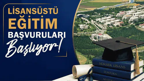 KSÜ’de Lisansüstü Eğitim Başvuruları Başlıyor