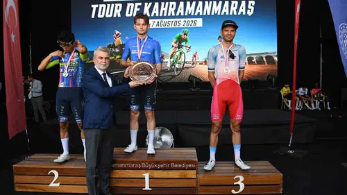 Kahramanmaraş’ta Uluslararası Bisiklet Turnuvası Tamamlandı
