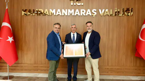 Vali Ünlüer, TürkMedya Heyetini Ağırladı