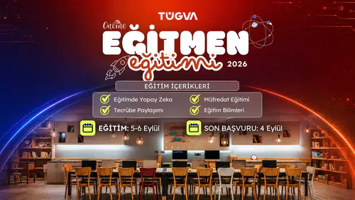 TÜGVA’dan Çevrim İçi Eğitmen Eğitimi