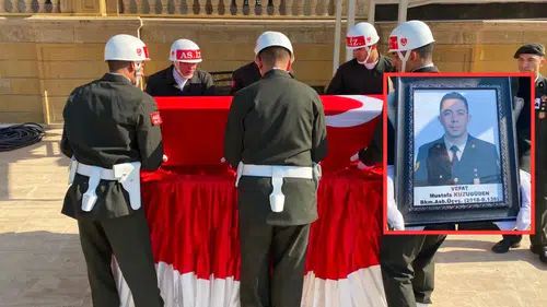 Kahramanmaraşlı asker son yolculuğuna uğurlandı