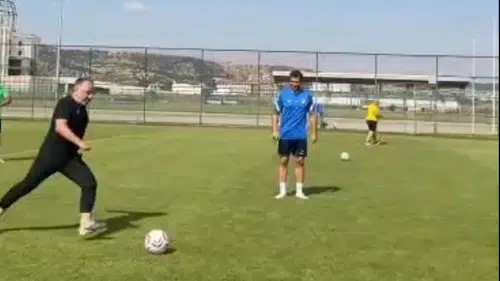 İstiklalspor Kampında Penaltı Challenge! İşte Renkli Görüntüler...