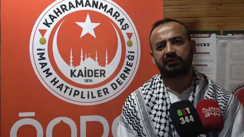 Kahramanmaraş Fuarı’nda Filistin Dayanışması
