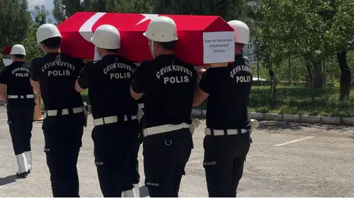 Göksun’da Polis Memuru Aynur Yıldırım’a Veda