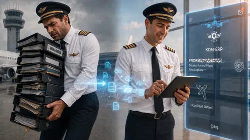 Pilotların uçuş kayıtlarında dijital dönem başlıyor