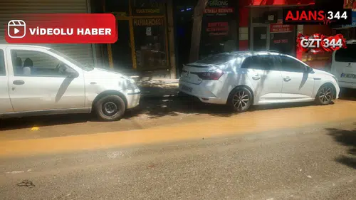 Uzunoluk Caddesi’nde Su Borusu Patladı