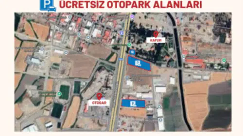 Ağustos Fuarı Ziyaretçilerine Ücretsiz Otopark Desteği