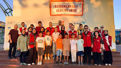 Kahramanmaraş’ta Özel Çocuklara Fuar Sürprizi