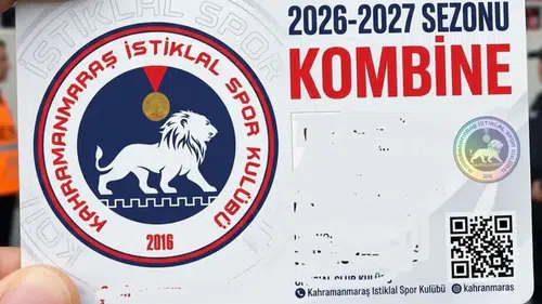 Kahramanmaraş İstiklalspor Kombine Fiyatları Açıklandı