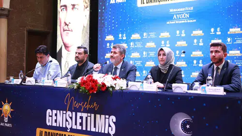 AK Parti Kahramanmaraş Milletvekili Debgici, Nevşehir’de Teşkilatla Buluştu