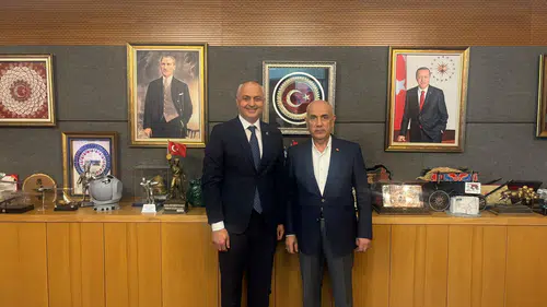 Başkan Gökşen’den Vahit Kirişci’ye TBMM'de Ziyaret
