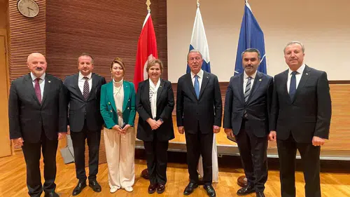 Milletvekili Karakoç’tan Finlandiya’da Yoğun Diplomasi Trafiği