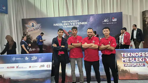 Karaelbistanlı Öğrenciler TEKNOFEST’te Türkiye İkincisi Oldu