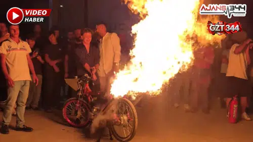 Dünyanın En Çok Alev Atan Motoru Motofest’te Şov Yaptı