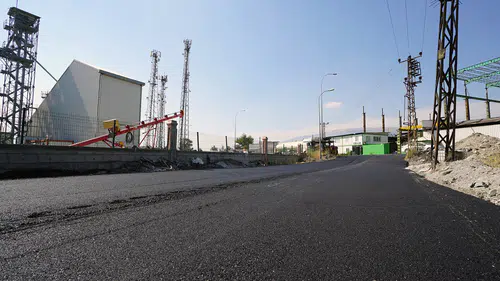 Genç Osman’da Yol Çalışmaları Tamamlanıyor