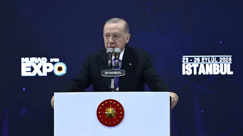 Erdoğan, MÜSİAD EXPO'da barış ve uluslararası iş birliğine vurgu yaptı