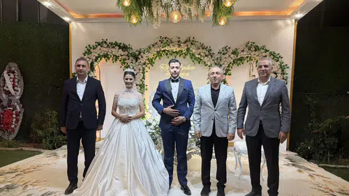 Milletvekili Karatutlu, Genç Çiftin Mutluluklarını Paylaştı