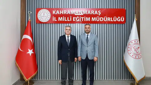 Başkan Toptaş'tan İl Milli Eğitim Müdürü Akpınar’a Ziyaret