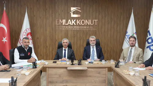 Ünlüer ve Görgel’den Emlak Konut Yönetim Ofisi’ne Ziyaret
