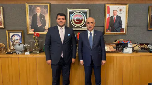 Kirişci, TÜGVA Kahramanmaraş Temsilcisini TBMM’de Ağırladı