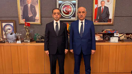 Kirişci, KABAD Başkanı Süleyman Demir’i TBMM’de Ağırladı