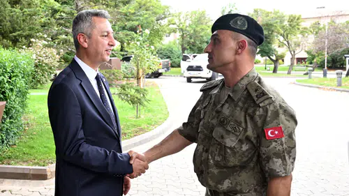 Garnizon Komutanı Hakan Kan’dan KSÜ’ye ziyaret