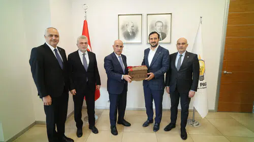 AK Parti Kahramanmaraş Heyetinden Abdullah Özdemir’e Ziyaret
