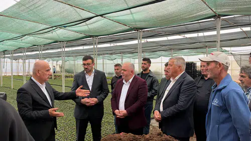 Vahit Kirişci Kızılcaali’de Vatandaş ve Üreticilerle Buluştu