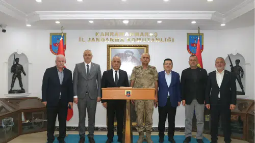 Vahit Kirişci’den Tuğgeneral Sadık Gülecen’e ziyaret