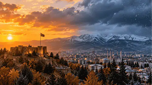 Kahramanmaraş’a kış mı geliyor?