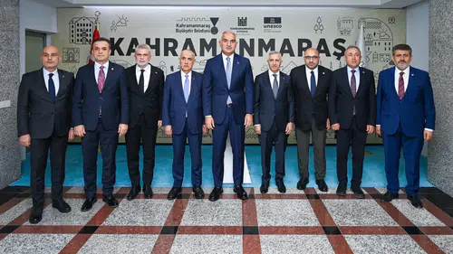 Bakan Ersoy Tarihi Miras İçin Kahramanmaraş’ta