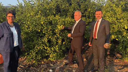 İrfan Karatutlu Narenciye Üreticileriyle Buluştu