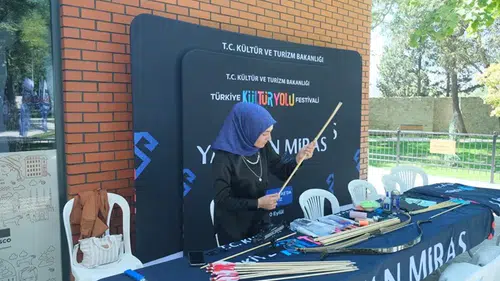Mozaik, Okçuluk ve Aba Dokuma Festivalde