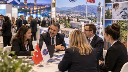 KSÜ Glasgow’da yeni iş birliklerinin kapısını araladı