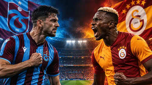 Trabzonspor-Galatasaray Maçında Geri Sayım Başladı